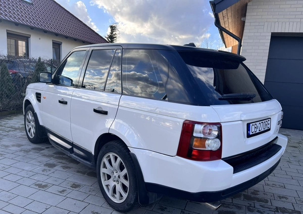 Land Rover Range Rover Sport cena 53000 przebieg: 212000, rok produkcji 2008 z Bydgoszcz małe 106
